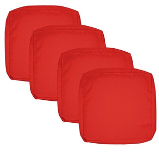 Foto 1 | Foto 1 | Fundas De Cojín Para Patio Flymei Impermeables 60 X 60 X 10 Cm 4 Paquetes Rojas - Venta Internacional.