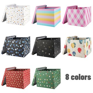 Foto 4 | Foto 4 | Caja De Regalo Yinuoyoujia 30 X 30 X 25 Cm Rosa Con Juego De Tapas - Venta Internacional.