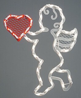 Foto 1 | Foto 1 | Decoración Exterior Impact Innovations Ns Valentine Cupid Clear - Venta Internacional.