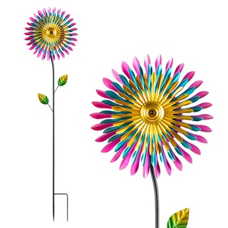 Foto 1 | Foto 1 | Wind Spinner Alpine Corporation - Margarita Metálica De 119 Cm De Altura - Venta Internacional.