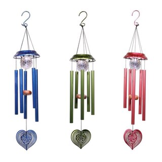 Foto 1 | Foto 1 | Wind Chime Alpine Led De Cristal Y Metal 89 Cm Paquete De 6 - Venta Internacional.