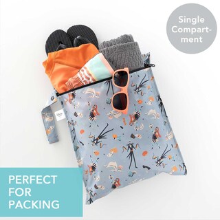 Foto 2 | Foto 2 | Bolsa Húmeda Impermeable Bumkins Disney Reutilizable Y Con Cierre Nightmare - Venta Internacional.