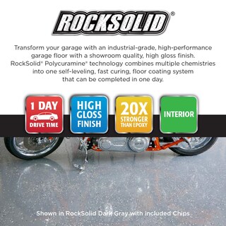 Foto 4 | Foto 4 | Revestimiento Para Pisos De Garaje Rust-oleum Rocksolid Policuramina - Venta Internacional.