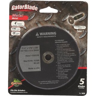 Foto 1 | Foto 1 | Cut Off Blade Ali Industries Metal 4 Pulgadas Paquete De 5 - Venta Internacional.