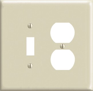 Foto 1 | Foto 1 | Placa De Pared Leviton Midway Ivory 2 Bandas Nailon Dúplex Y Conmutador - Venta Internacional.