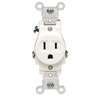 Foto 1 | Foto 1 | Receptáculo De Hoja Recta Leviton Rc1 Wh Se1/10/100 - Venta Internacional.