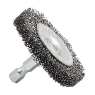 Foto 3 | Foto 3 | Cepillo De Alambre Forney 72728 Rizado Fino Vástago De 5 Cm Y 6 35 Mm - Venta Internacional.