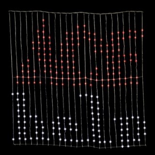 Foto 6 | Foto 6 | Cortina Digital Rgb String Light Celebrations 122x122 Cm - Venta Internacional.