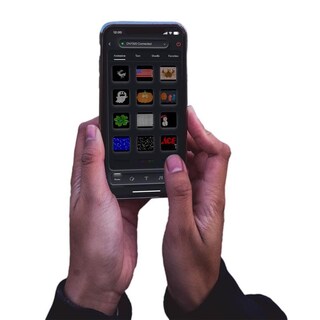 Foto 7 | Foto 7 | Cortina Digital Rgb String Light Celebrations 122x122 Cm - Venta Internacional.