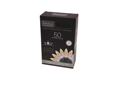 Foto 4 | Foto 4 | Cadena De Luces Para Celebrar La Navidad 50 Led Color Blanco 7 8 M - Venta Internacional.