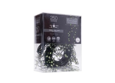 Foto 2 | Foto 2 | Cadena De Luces Led Clstr Para Celebraciones Color Verde 250 Quilates 3 M - Venta Internacional.