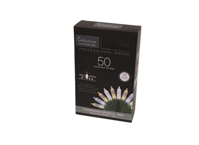 Foto 2 | Foto 2 | Cadena De Luces Celebrations T5 50 Bombillas Color Blanco Puro 7 8 M - Venta Internacional.