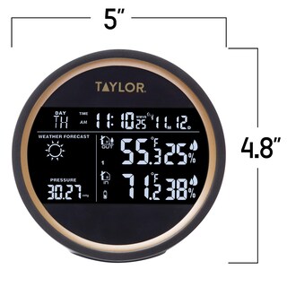 Foto 2 | Foto 2 | Pronosticador Meteorológico Digital Taylor 5282011 Color Negro - Venta Internacional.