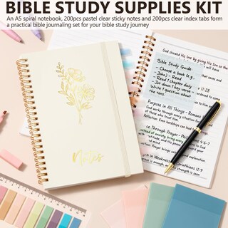 Foto 7 | Foto 7 | Funda Bíblica Floe Para Mujer Con Material De Estudio Bíblico - Venta Internacional.