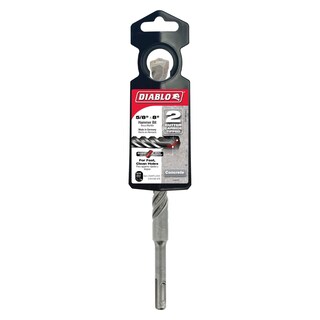 Foto 2 | Foto 2 | Broca Percutora Diablo Sds-plus De Carburo 1 6 Cm De Diámetro 20 Cm - Venta Internacional.