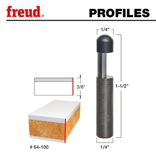 Foto 2 | Foto 2 | Broca Fresadora Freud 64-100 De Carburo Sólido Con Vástago De 1/4 Pulgadas De Diámetro - Venta Internacional.