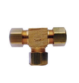 Foto 1 | Foto 1 | Conector De Manguera Homeplus+ De Latón En T Con Compresión 1/2'' - Venta Internacional.