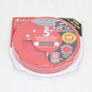 Foto 3 | Foto 3 | Discos De Lijado Diablo Hook And Lock Ros 120 Grit Paquete De 15 - Venta Internacional.