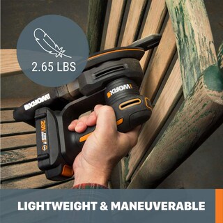 Foto 5 | Foto 5 | Colector De Polvo Inalámbrico Sander Worx Wx822l De 20 V Con Detalle De Dedos - Venta Internacional.