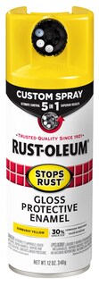 Foto 1 | Foto 1 | Pintura En Aerosol Rust-oleum Que Detiene La Oxidación Y El Brillo Del Sol Color Amarillo Intenso 340 G - Venta Internacional.