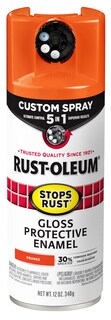 Foto 1 | Foto 1 | Pintura En Aerosol Rust-oleum 376894 Personalizada 5 En 1 Naranja Brillante 340 Ml - Venta Internacional.