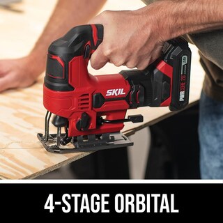 Foto 5 | Foto 5 | Jigsaw Skil Pwr Core De 20 V 7/8 Pulgadas Carrera Con Batería De 2.0 Ah - Venta Internacional.
