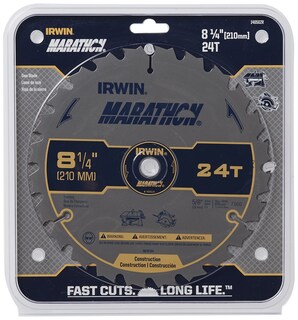 Foto 2 | Foto 2 | Hoja De Sierra Irwin Industrial Tools 14050 8-1/4'' 24t Diamond - Venta Internacional.
