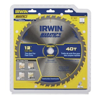 Foto 3 | Foto 3 | Hoja De Sierra Irwin Marathon 12'' 40t De Carburo Con Ranura Fina - Venta Internacional.