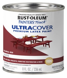 Foto 1 | Foto 1 | Pintura Rust-oleum 1964730 Látex Colonial Rojo Brillante 236 Ml - Venta Internacional.