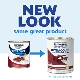 Foto 2 | Foto 2 | Pintura Rust-oleum 1964730 Látex Colonial Rojo Brillante 236 Ml - Venta Internacional.