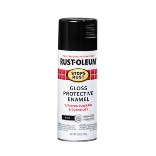 Foto 1 | Foto 1 | Pintura En Aerosol Rust-oleum 7779830 Antióxido Color Negro Brillante 340 Ml - Venta Internacional.