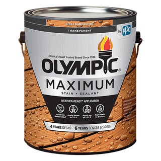Foto 1 | Foto 1 | Tinte Y Sellador Olympic Maximum Low Luster Cedar 3 78 L (paquete De 4) - Venta Internacional.