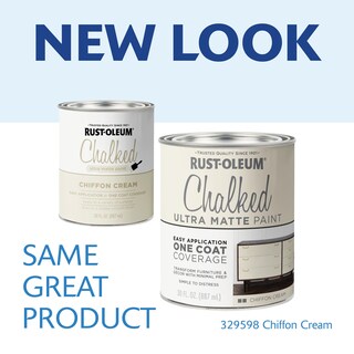 Foto 2 | Foto 2 | Paint Rust-oleum Crema De Chifón Con Tiza Ultramate 887 Ml - Venta Internacional.
