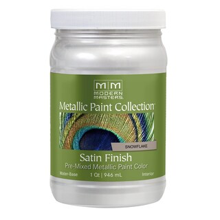 Foto 1 | Foto 1 | Paint Modern Masters Me707 Snowflake Satinado A Base De Agua 946 Ml - Venta Internacional.