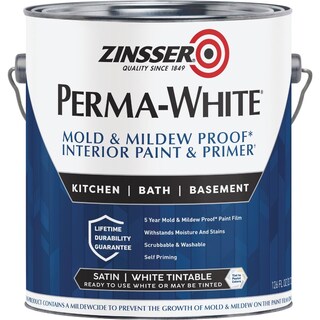 Foto 1 | Foto 1 | Paint Zinsser Perma-white Mold Anti-moho Satinado 3 8 L - Venta Internacional.