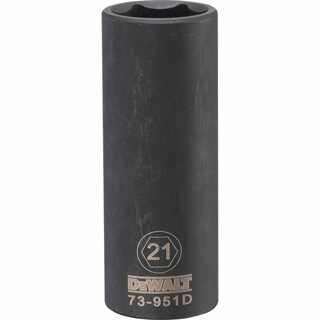Foto 1 | Foto 1 | Empalme De Impacto Dewalt Dwmt73951osp Disco De 21 Mm Y 1/2 Pulgadas 6 Puntos - Venta Internacional.