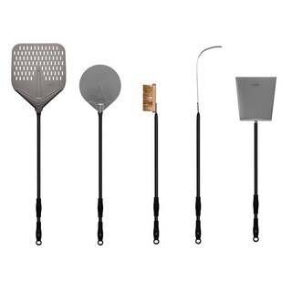 Foto 1 | Foto 1 | Pizza Peel Alfa De Acero Inoxidable Negro Con Mango De Plástico De 36 Cm - Venta Internacional.