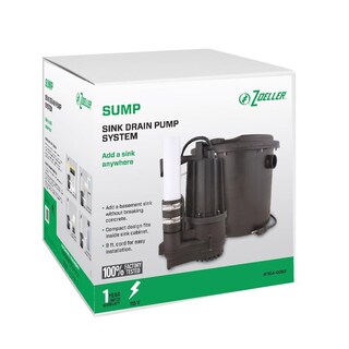 Foto 1 | Foto 1 | Sistema De Bomba De Fregadero Zoeller 1/3 Hp 2580 Gph Termoplástico - Venta Internacional.