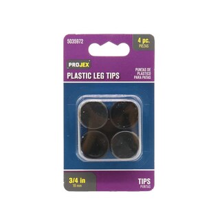 Foto 1 | Foto 1 | Puntas Para Patas Projex Para Muebles Redondas Negras 1 9 Cm Paquete De 4 - Venta Internacional.