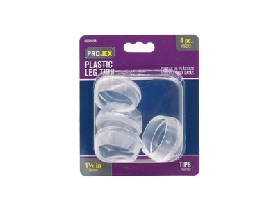 Foto 1 | Foto 1 | Punta Para Pata De Mueble Projex Transparente Redonda Paquete De 4 Unidades De 4 Cm - Venta Internacional.