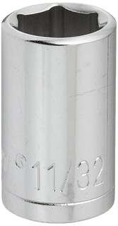 Foto 1 | Foto 1 | Disco Socket Crescent De 1/4 Pulgadas 6 Puntos Sae 11/32 Pulgadas - Venta Internacional.