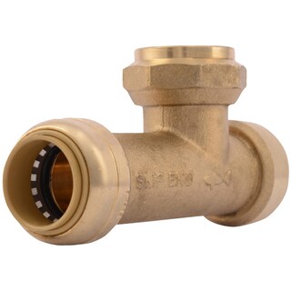 Foto 1 | Foto 1 | Adaptador Fnpt Slip Sharkbite De 3/4 Pulgadas Conector A Presión De Latón - Venta Internacional.