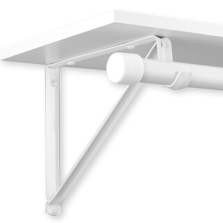 Foto 2 | Foto 2 | Soporte Para Repisa Y Barra Knape & Vogt Rp-0045-wt Blanco - Venta Internacional.