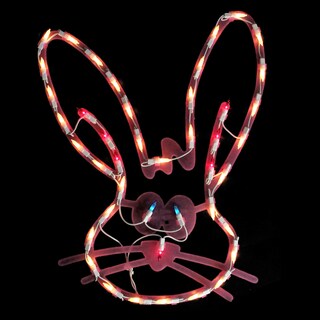 Foto 3 | Foto 3 | Cara De Conejo Iluminada Para Exteriores Impact Products 46 X 35 Cm 43 Led - Venta Internacional.
