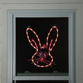 Foto 4 | Foto 4 | Cara De Conejo Iluminada Para Exteriores Impact Products 46 X 35 Cm 43 Led - Venta Internacional.