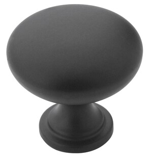 Foto 1 | Foto 1 | Pomo Para Armario Amerock Edona Redondo 3 18 Cm De Profundidad Negro Mate Paquete De 1 - Venta Internacional.