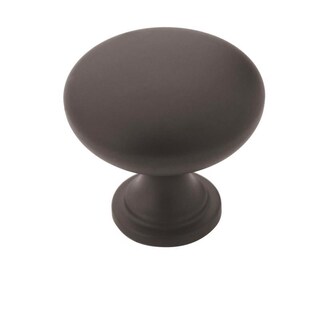 Foto 1 | Foto 1 | Pomo Para Armario Amerock Edona Redondo 3 2 Cm De Profundidad Negro Mate Paquete De 10 - Venta Internacional.