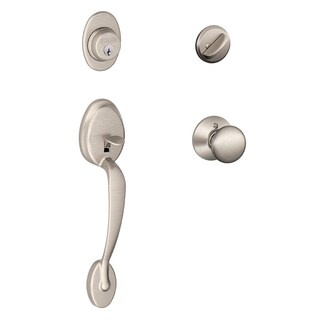 Foto 1 | Foto 1 | Juego De Manillas Schlage F60 Ply 619 Níquel Satinado - Venta Internacional.