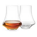 Vasos Para Whisky Final Touch Revolve Clear Crystal 190 Ml Paquete De 2 - Venta Internacional.