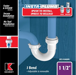 Foto 4 | Foto 4 | Manguera De Conexión Plumb Pak 10400ipk Insta-plumb 1.5 Pulgadas J Bend - Venta Internacional.